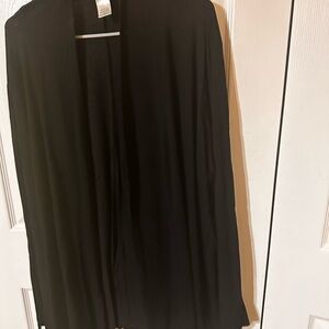 Elegant Black Women's Cardigan